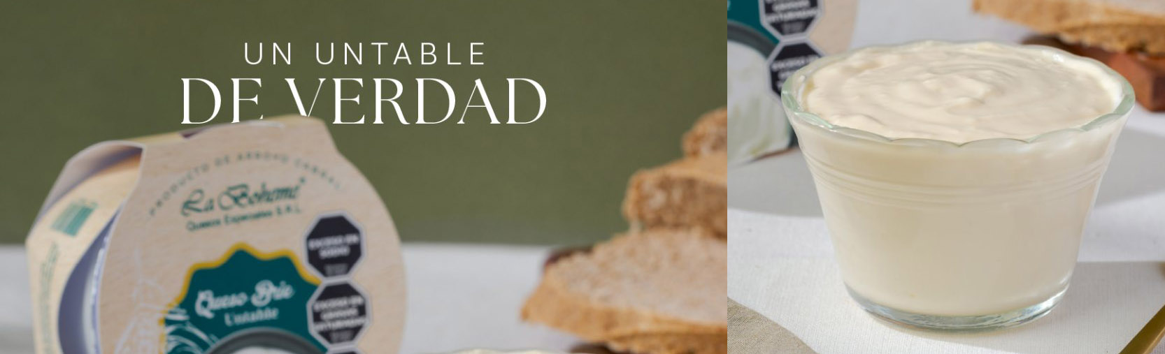 Un queso untable de verdad